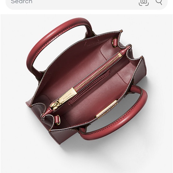 Michael Kors Mercer Medium Pebbled Crossbody & keychain - Picture 2 of 8